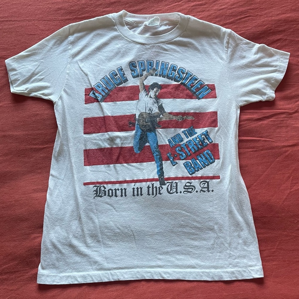 Vintage - 1985 Bruce Springsteen LA Coliseum Concert Tee